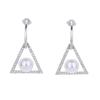 S925 Silver Needle Vacation Style Fairy Ear Stickers, A Light Luxury And High-end Pearl Earrings