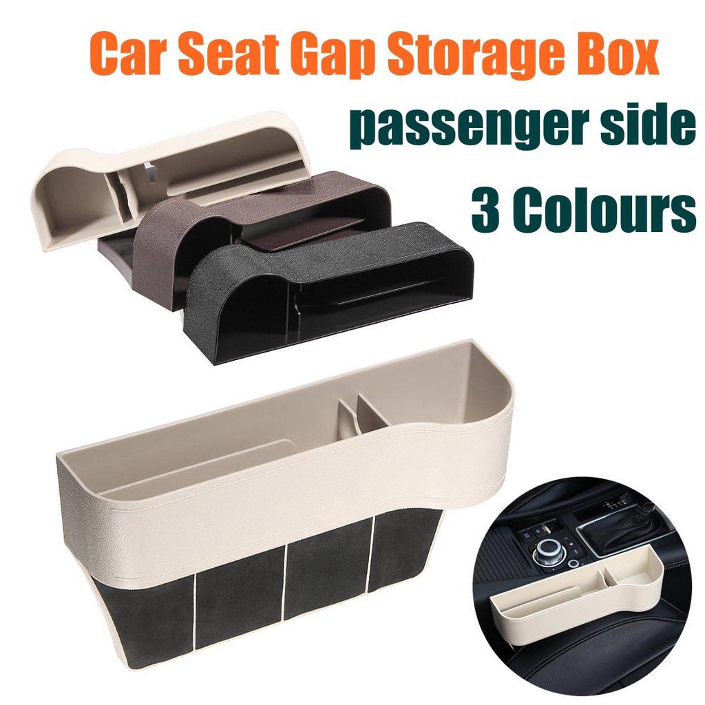 1 PC Black Car Seat Universal Creivce Box Storage Cup Drink Holder Orangizer ABS