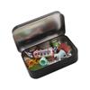 Tin Coin Organizer Black Key Organizer Metal Empty Box Black Storage Box Candy Box Card Case