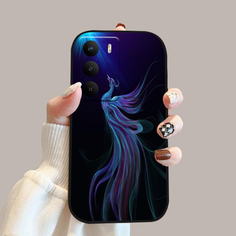 For Realme V60 Pro Case V 60 Pro Silicone Soft TPU Phone Bumper Cover For Realme 14x 5G Fashion Cute Cartoon Protective Fundas
