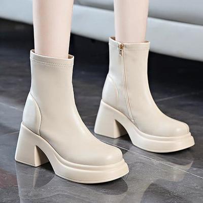 Fashion Outdoors Women's Ankle Boots Side Zipper Wear Resistant 2024 Hot Sale Autumn Winter Casual Female Boots Botines De Mujer