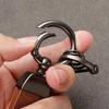 Interior Stickers Car Keychain Cowhide Leather Key Rings Waist Buckle Carabiner For Lexus CT ES GS NX IS250 CT200h IS300h ES300h AY6