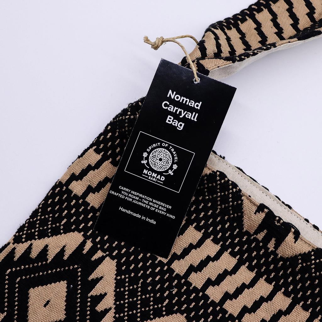 Jacquard Natural Bags – Desert Loom – Nomad Carryall