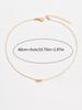 Stainless Steel Necklaces New Trend Gold Color Silver Color Metal Charms Pendants Chains Fashion Necklace For Women