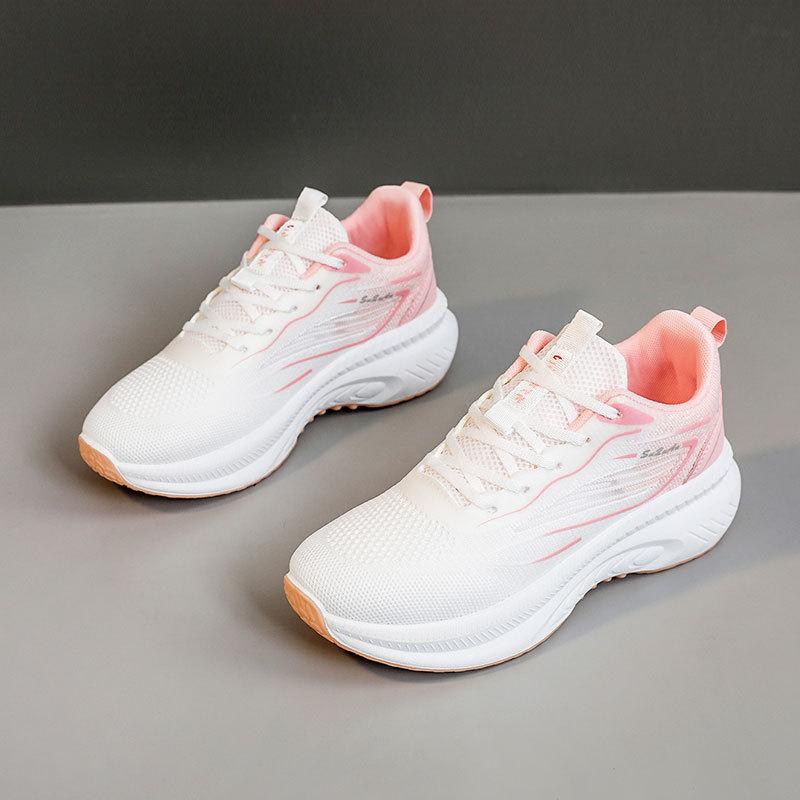 

K2515 new breathable board shoes spring and autumn thin soles increase height wear resistance gradual change color leisure college board shoes tide 40