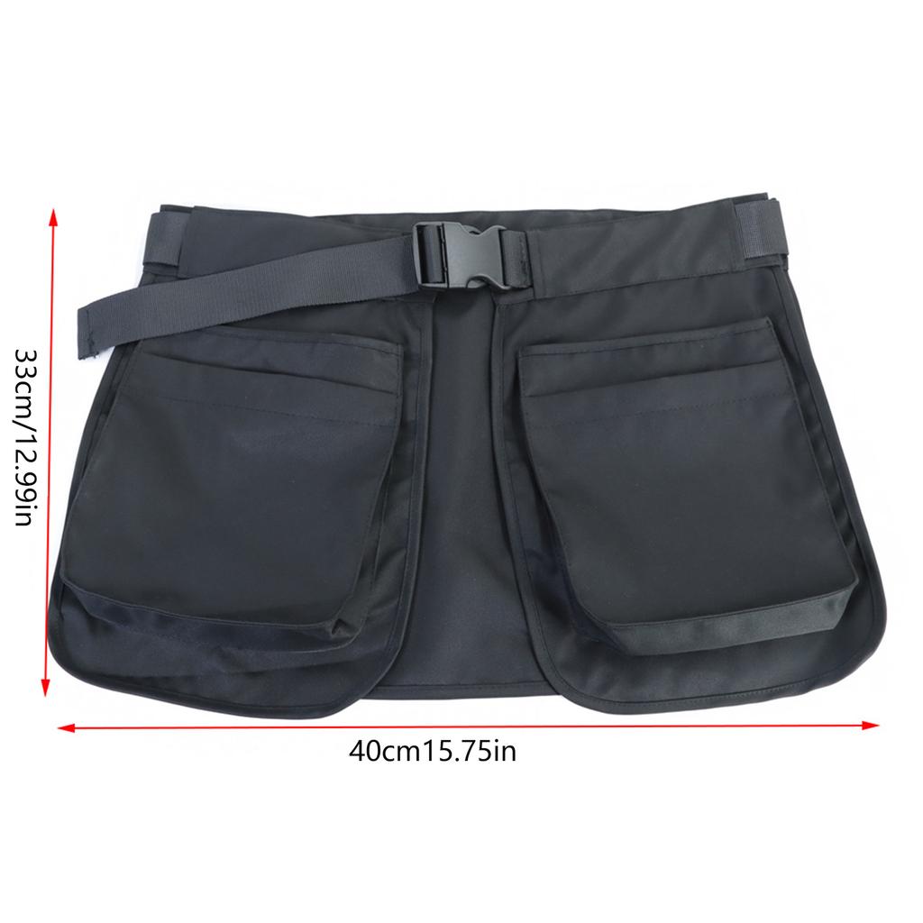 Midjelomme Heavy Duty Verktøyforkle Beltepose Midjeveske for elektriker Hageverktøy Fanny Pack Verktøyoppbevaring Midjesekk