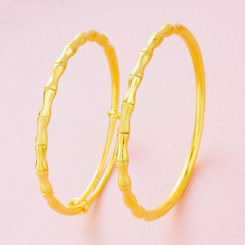 Bamboo Push-pull Wedding Bride Rich Bamboo Gift Bracelet Elegant, Simple,