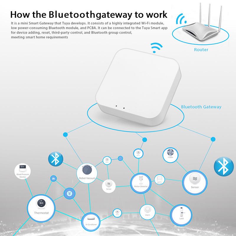 Tuya Bluetooth Smart Home Gateway with Alexa Support