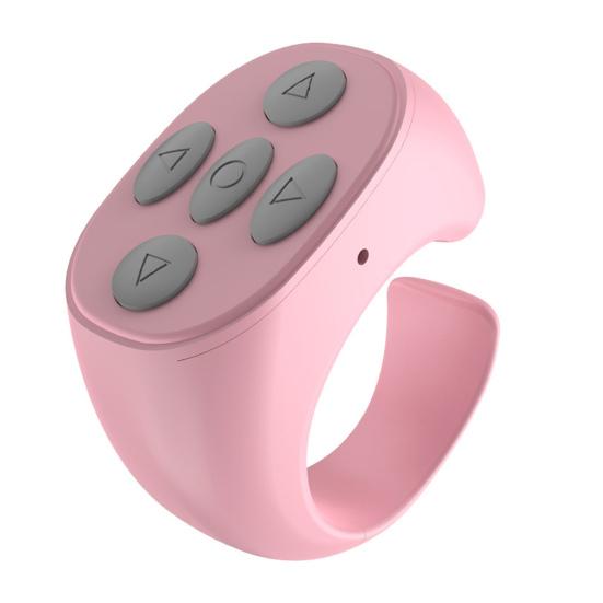 Bluetooth-compatible Remote Control Scrolling Ring APP Page Turner Wireless Phones Tablets Camera Shutter Short Video Fingertip Remote Controller