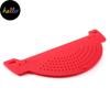 Creative Plastic Avløpskurv Vask Risfilter Lekkasikker Baffel Kjøkken Gadget Pot Side Drainer