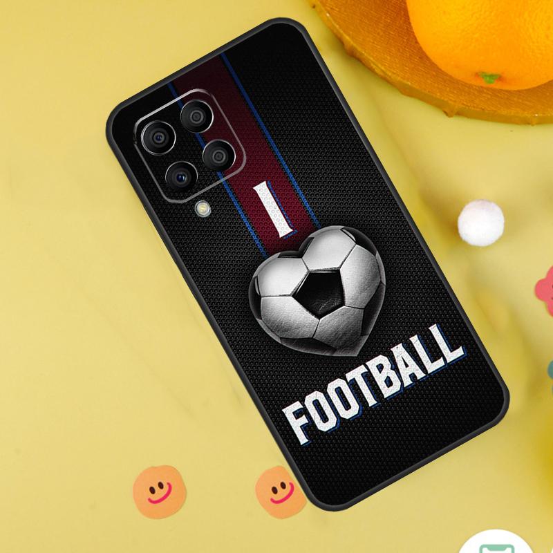Football Soccer Ball For Samsung Galaxy M31s M13 M33 M53 M52 M32 M12 M14 M34 M54 M11 M21 M51 M20 M15 M55 Case