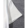 Taglie Europee T-shirt Estiva a Maniche Corte da Uomo con Stampa Orso Sorridente e Goccia di Felicità - Maglietta Casual Girocollo, Stampa Testo sul Retro Streetwear