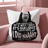 The Room T-Tommy Wiseau Cushion Cover Multi-Scene Pillow Cover for Home & Car - Reversible, Soft & Durable for Daily Use