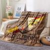 Racing Club de Lens2 Flannel Blanket, High quality Comfortable for All Seasons, Home Decor, Warmth and Comfort