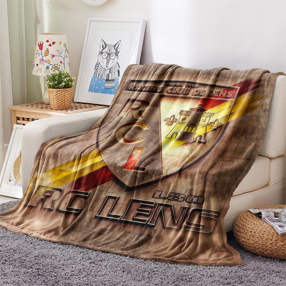 Racing Club de Lens2 Flannel Blanket, High quality Comfortable for All Seasons, Home Decor, Warmth and Comfort