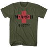 Maglietta Croce Rossa MASH 4077, T-shirt Logo Ospedale Militare Retrò, Maglietta per Fan Unisex