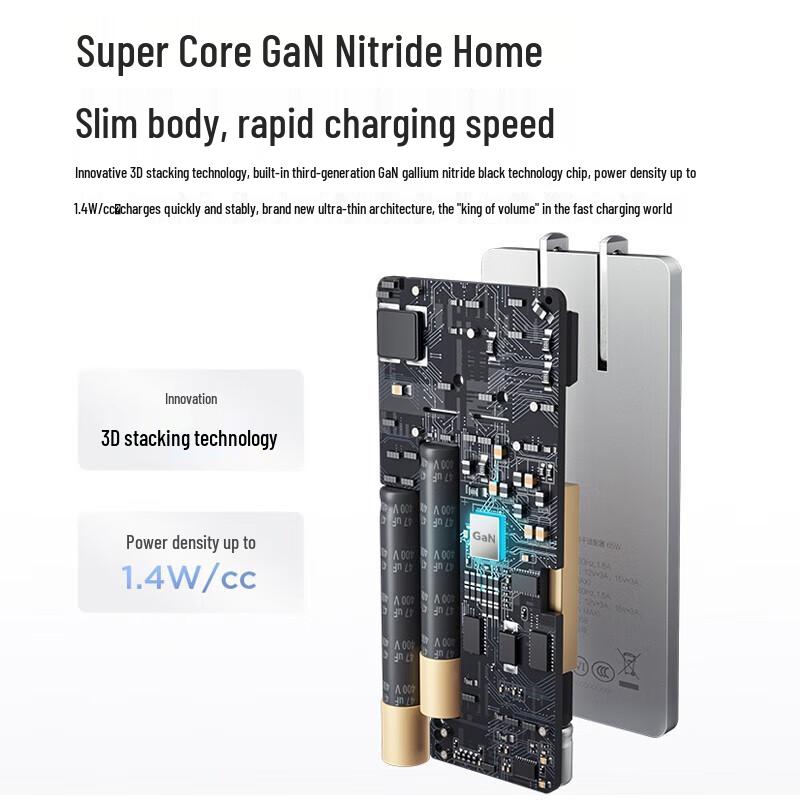 Lenovo ThinkBook 65W GaN USB-C PD Fast Charger