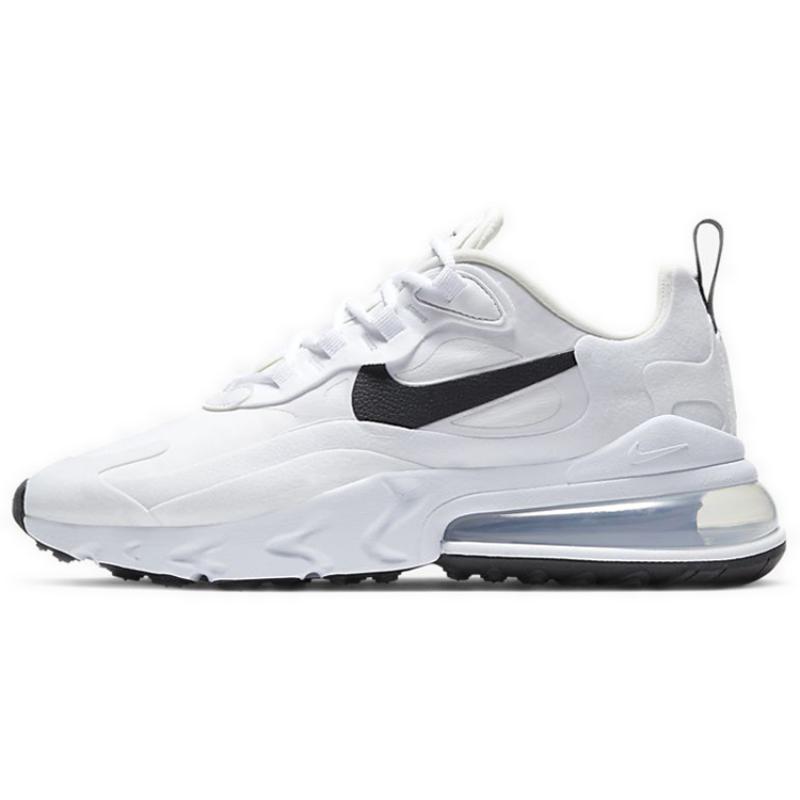 Nike Air Max 270 React 'White Black' Women's Sneakers Casual Shoes CI3899-101