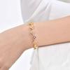 Elegant Luxury Flower Copper Bracelet Women'S Color Zircon Multi-Style Jewelry Accessories Bracelet Fashion Pbr-266