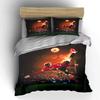 "Blazing Soccer Passion Ignites." Bedding Sets Duvet Covers Pillowcases(1* Duvet Cover 2* Pillowcases Without Duvet Insert)