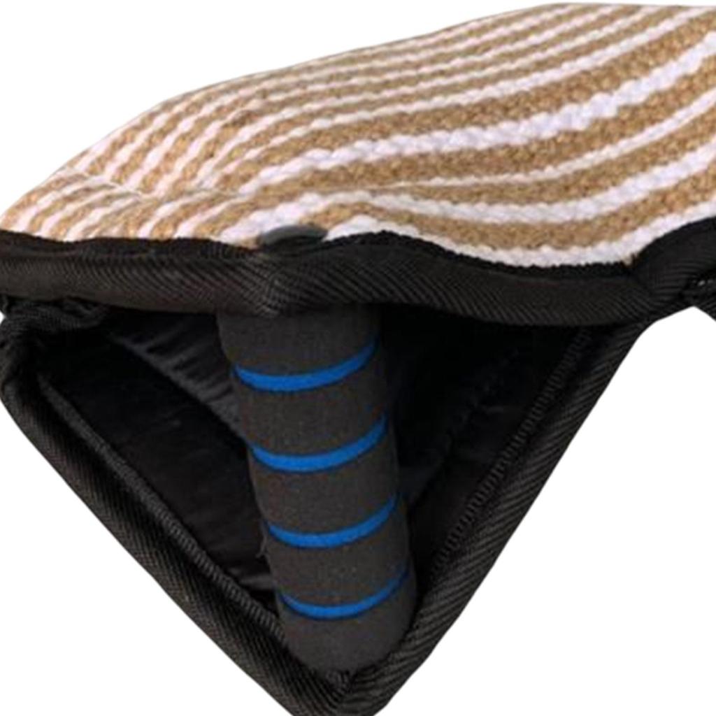 Durable Dog Bite Pillow Strong Handles Pad Interactive Sleeve Toy Safe for Training Work Dog Playing Young Dog Puppy