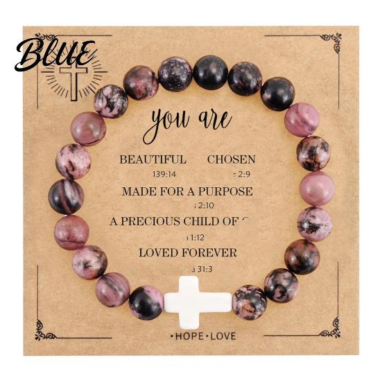 Comfortable Bracelet Women Elastic Rope Natural Stone Beads