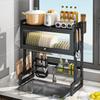 Multi-functional Dustproof Kitchen Countertop Storage Rack