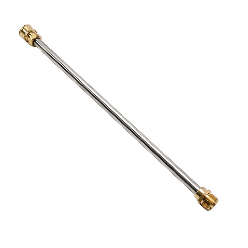 Pressure Washer Wand Stainless Steel Quick Connect Extension rod 1/4" Connector