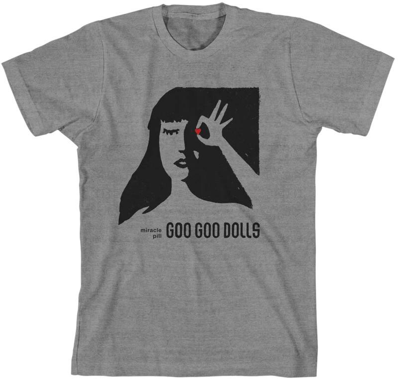 The Goo Goo Dolls Band Miracle Pill Cotton Grey All Size T Shirt CM254 XXL