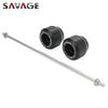 Front Axle Fork Crash Slider For KAWASAKI ZX6R VERSYS 650 NINJA 1000 Z1000/R/SX Z1000R Z900 Z650 Z800 Motorcycle Wheel Protector