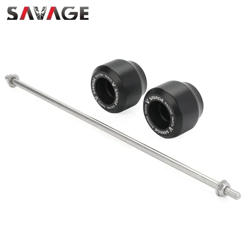 Front Axle Fork Crash Slider For KAWASAKI ZX6R VERSYS 650 NINJA 1000 Z1000/R/SX Z1000R Z900 Z650 Z800 Motorcycle Wheel Protector