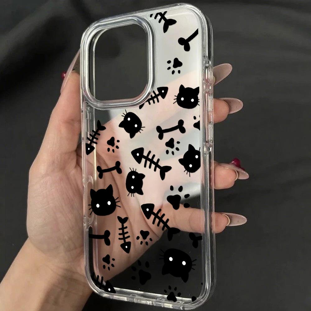 Acrylic Phone Case for iPhone 11 12 13 14 Pro 12 14 16 Pro Max for Samsung A16 A36 A56 S24 FE High-quality Painted Anti-fall Mobile Phone Case