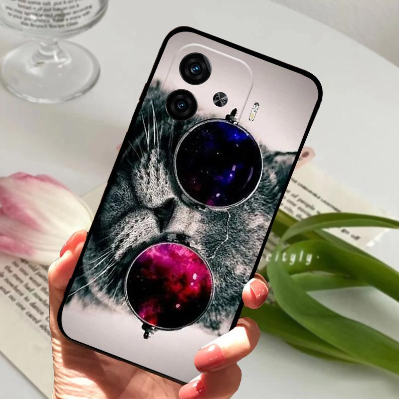 Чехол для Vivo iQOO Z9 Turbo Z9 Turbo Plus Z9 Turbo+ Крутой силиконовый чехол из ТПУ для VIVO iQOO Z9 China 5G Coque Y200 GT Бампер For Z9 Turbo Plus