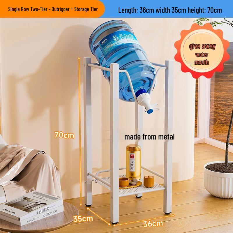 Heavy-Duty Bottled Water Storage Rack