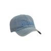 Washed Cowboy Hat for Women Spring and Summer Three Dimensional Letter Baseball Hat Korean Style Fashion Casual Versatile Baseball Cap Men