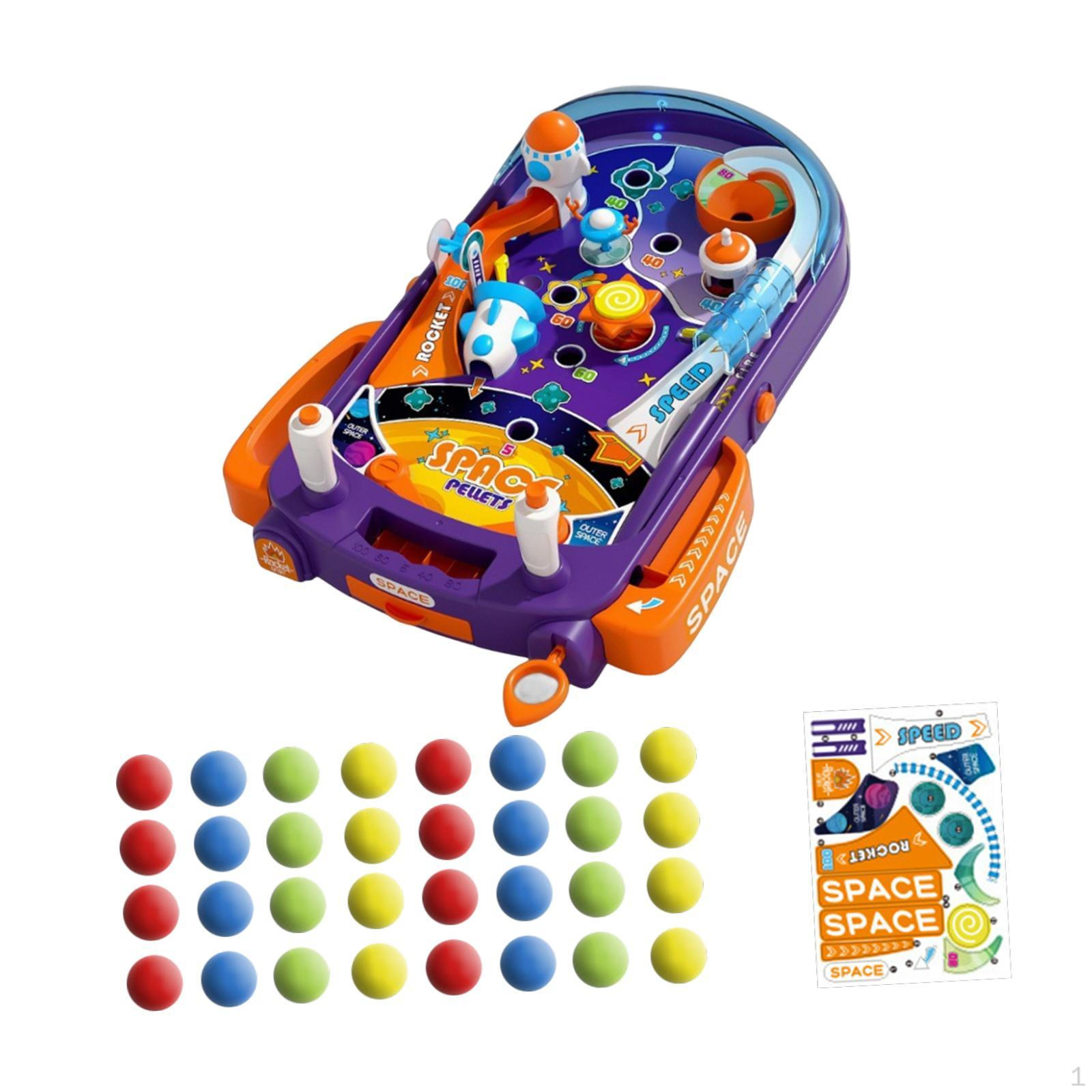 

Machine, Board Game Action And Play, Children s Educational Toy Table, Electronic Pinball with 32 balls