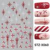 Nail Art Stickers Valentine's Day Romantic Mini Love Hollow Love French Love Adhesive Nail Stickers