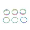 6PCS 2mm 3mm 5mm 10mm Bicycle Stem Spacers Bicycle Handlebar Stem Spacers  Bike Repair