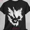 Cat Skull T Shirt Grunge Top Unique Horror Dark Apparel Goth Design Vintage Comfortable Casual Soft Homme Graphic