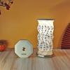 Creative Foldable Paper Latern LED Mini Rotating Light Birthday Gift Dimmable Table Lamp  Home