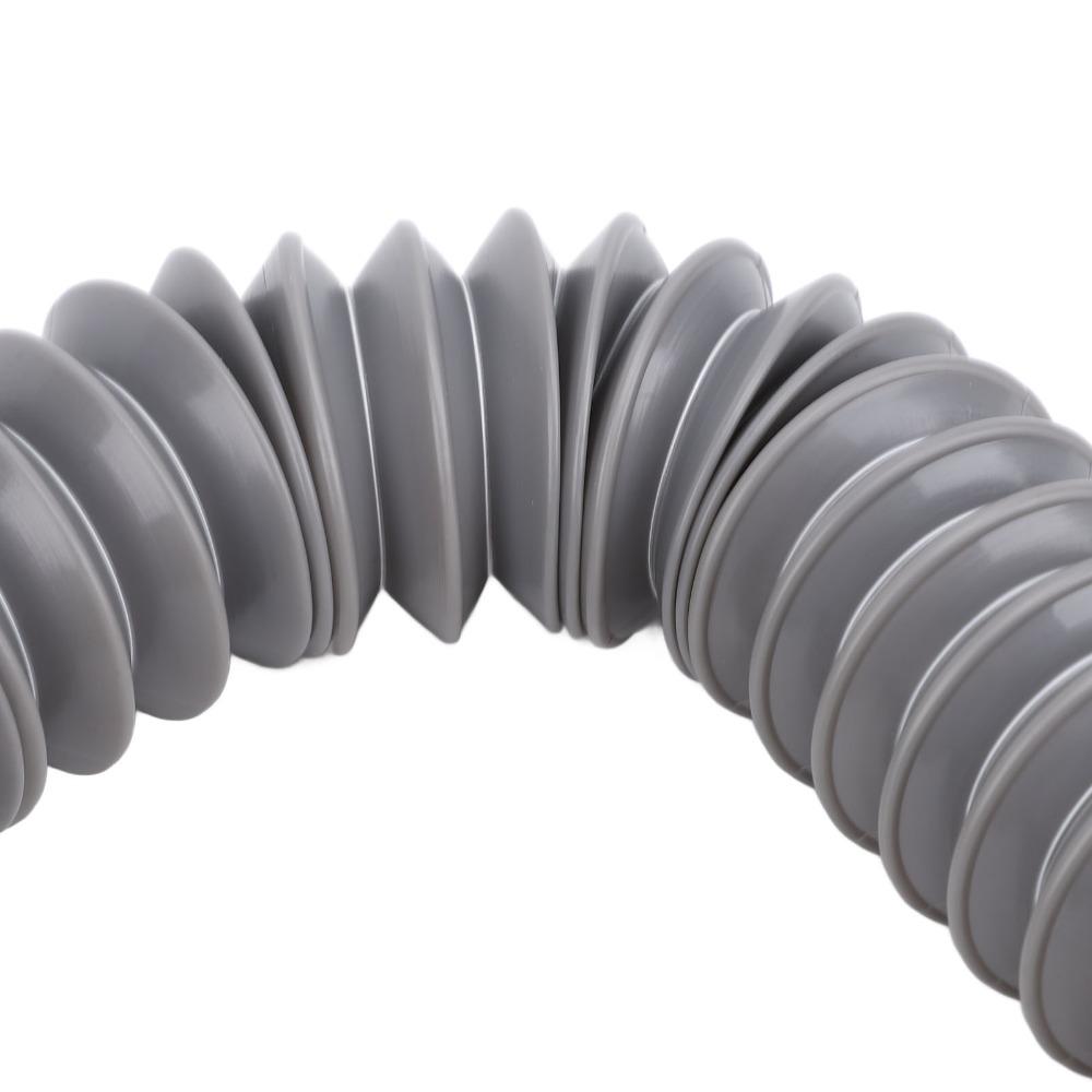 Leakproof Design Sink Drain Hose 45mm Inlet P Trap Pipe Kit Under Sink Plumbing Pipe Slotted Basin