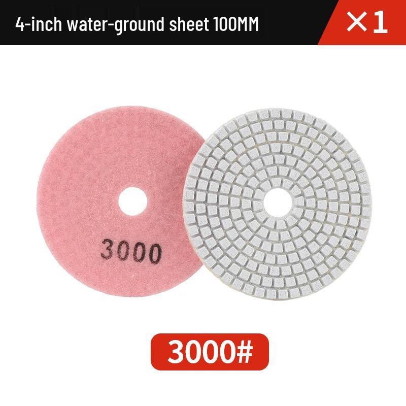3/4 inch Wet Stone Polishing Pad for Marble, Granite, Quartz - Angle Grinder Compatible (100mm)