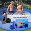 Plastic Swimming Pool Wall Plugs Swimming Pool Drain Plugs Pump Strainer Hole Plugs Water Stopper for Pool Accessories