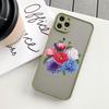 Poppies Flower Print Phone Cases for iphone 7 8 Plus SE 2020 For iPhone 15 14 11 12 13 Pro Max X XS XR Matte Shockproof Cover