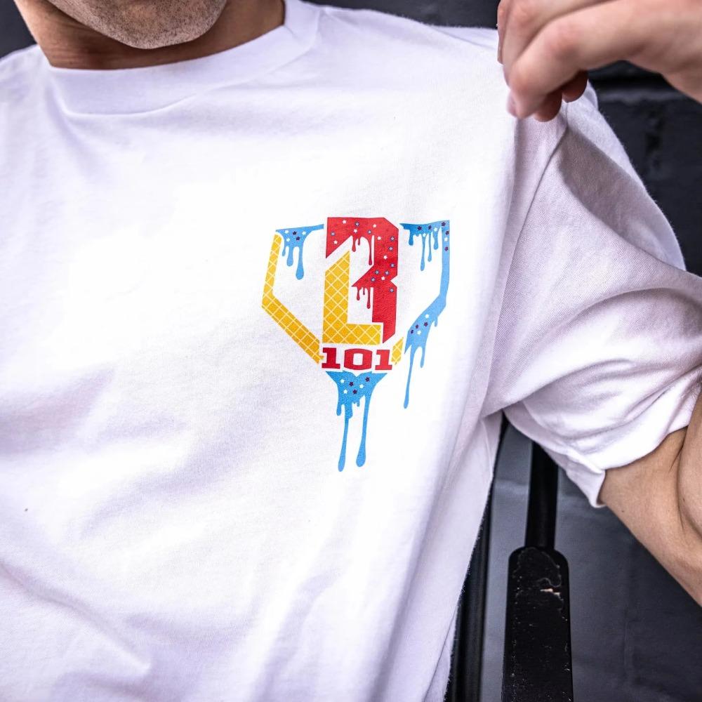 2025 Summer Boys Adult Baseball Printed Cotton T-Shirt Breathable Loose Sweat Absorbing Backstop Youth T-Shirt Fashion Top