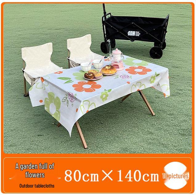 Tapis de Pique-nique Portable d'Extérieur - Imperméable, Épais, Parfait pour le Camping, la Plage ou les Sorties Printanières