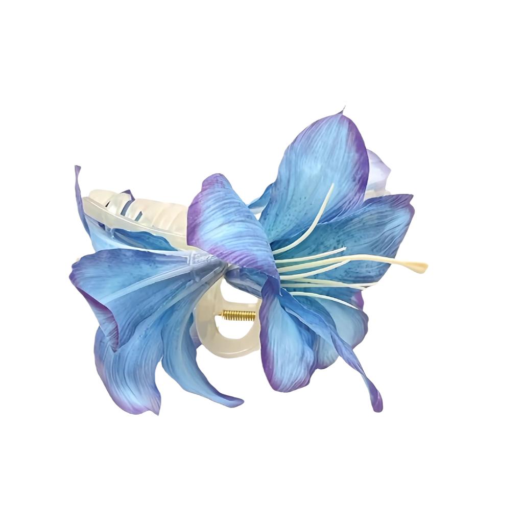Elegant Flower Hair Claw Clip For Women Girls Secure Hold Styling Accessory Plastic Hair Decoration for Wedding Party
