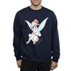 Disney Mens Tinkerbell Christmas Fairy Sweatshirt