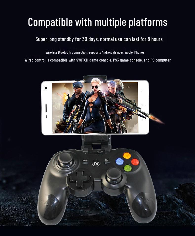 2,4G Drahtloses Gamepad für PS3, PC, TV, Android & Steam Geräte