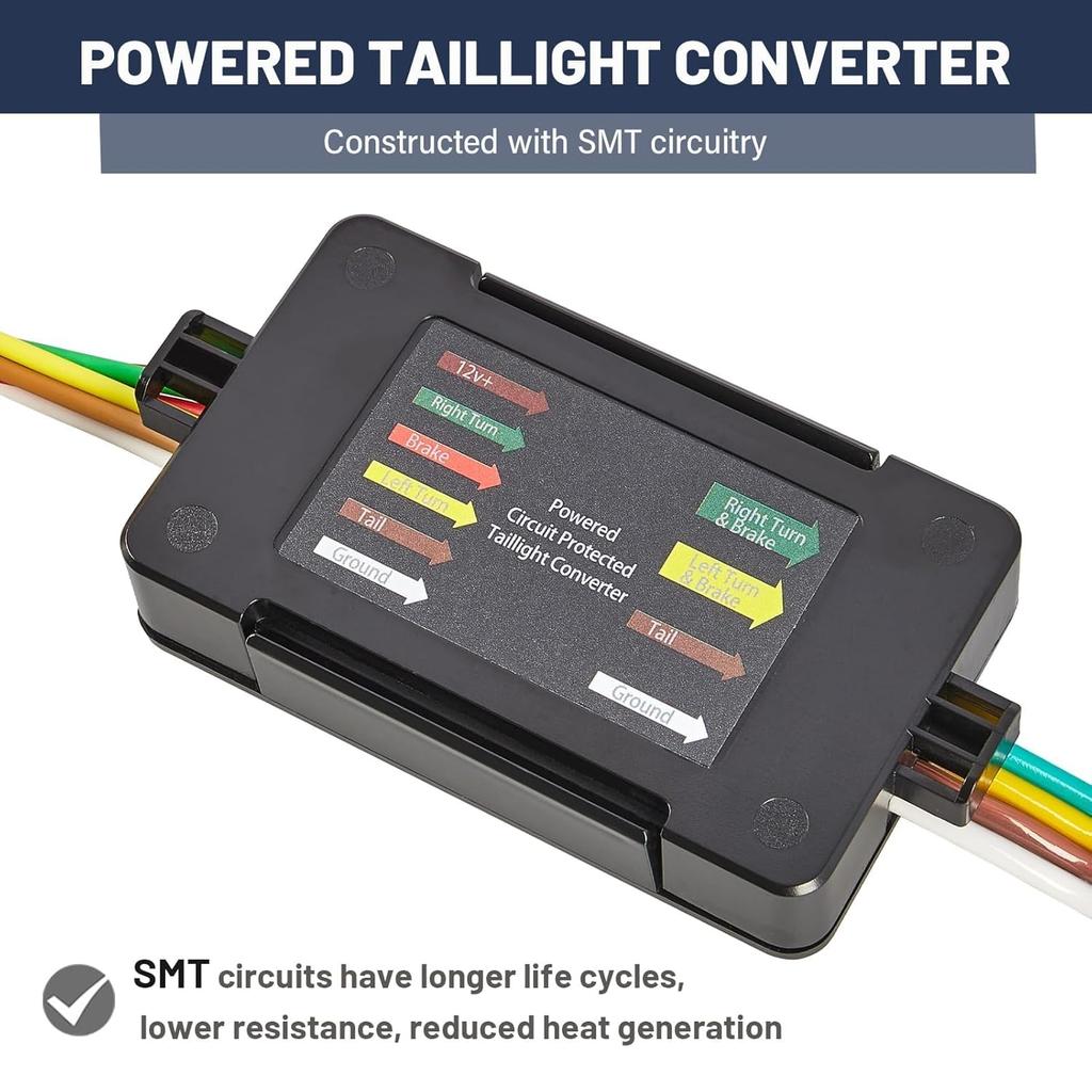 MECMO 4-Pin Trailer Wiring Harness 56040 For 2009-2024 Subaru Forester, Outback, Crosstrek, XV, Ascent Towing Hitch Wire Wiring Vehicle-Side 4 Prong